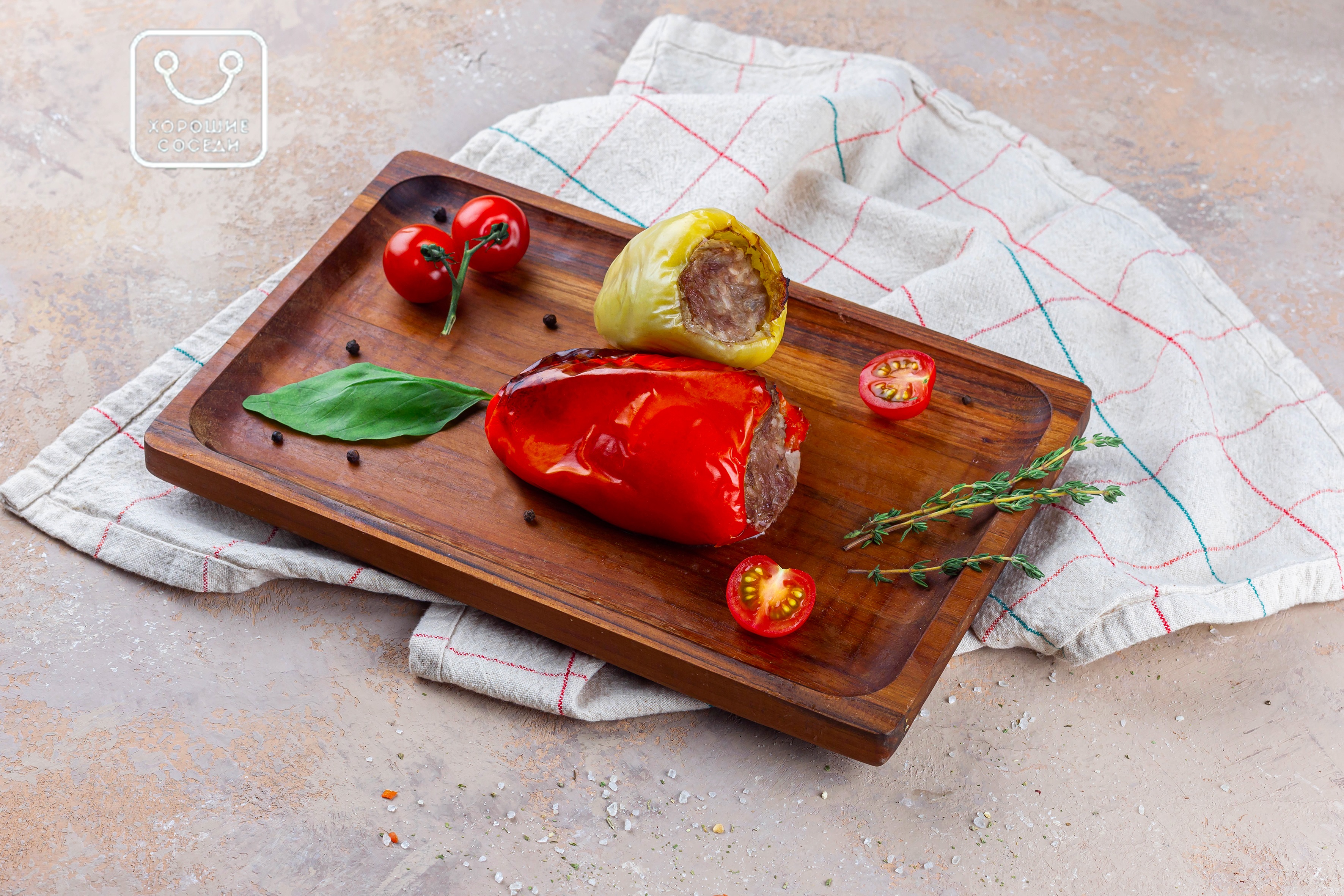 Перцы фаршированные с говядиной