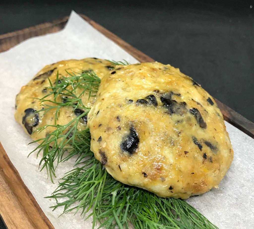 Биточки куриные с грибами и сыром
