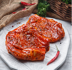 Шея в вакууме маринованная говяжья