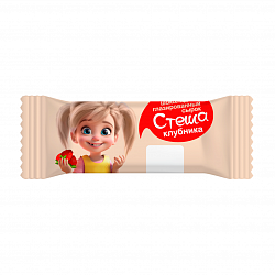 Сырок творожный Стеша с клубникой 