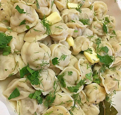 Пельмешки минимишки с говядиной 